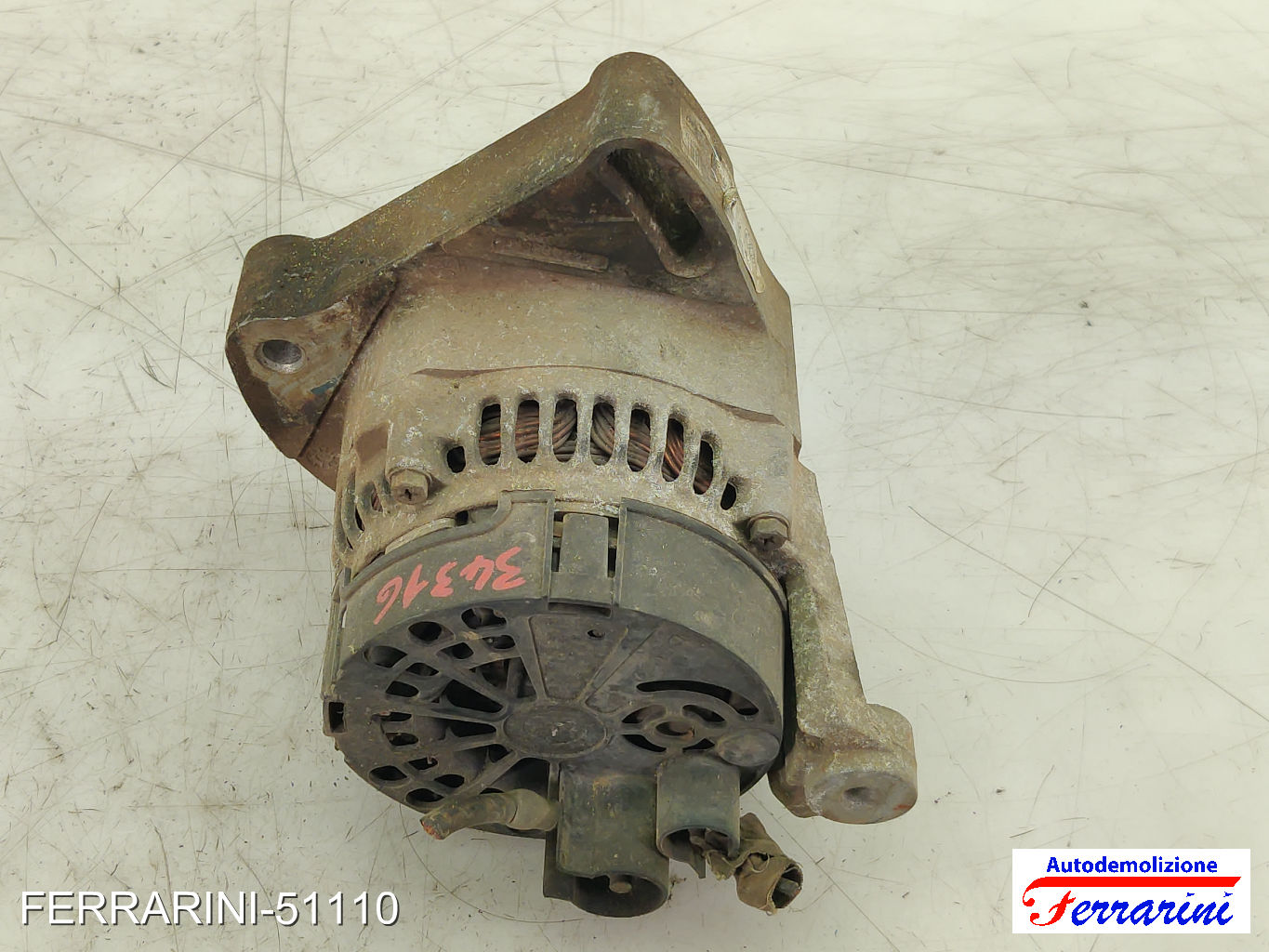 Alternatore FIAT SEICENTO 600 287 1.1 1998-2010 46800158, 46420960, 46530060
