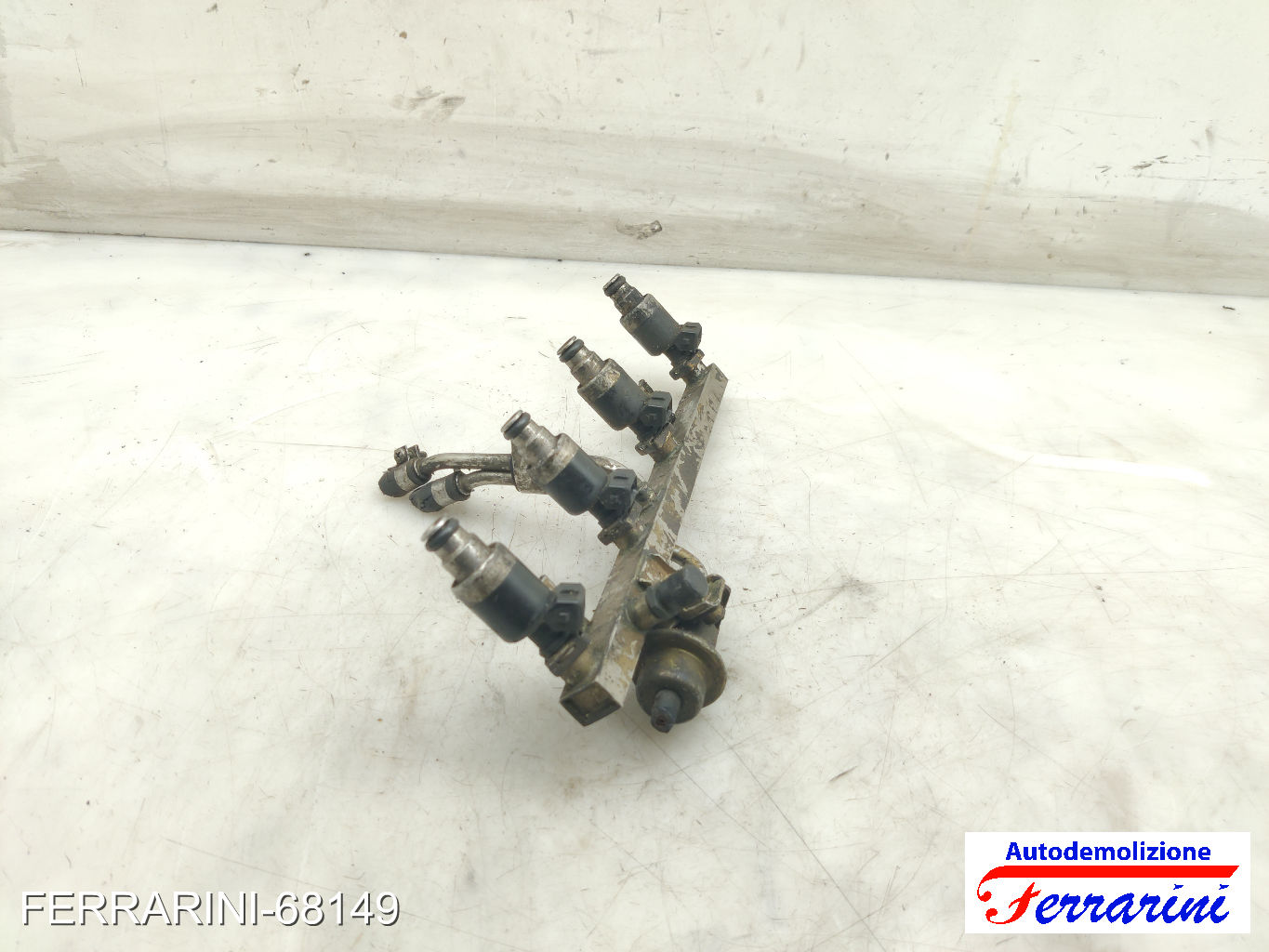 Flauto Con Iniettori OPEL CORSA B S93 1.4I 1993-2000 17089116