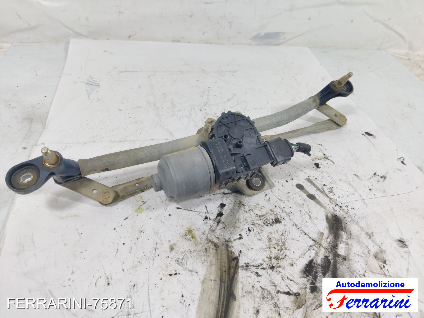 Spazzacqua Motorino Tergicristallo LANCIA YPSILON 843 2003-2011 anteriore