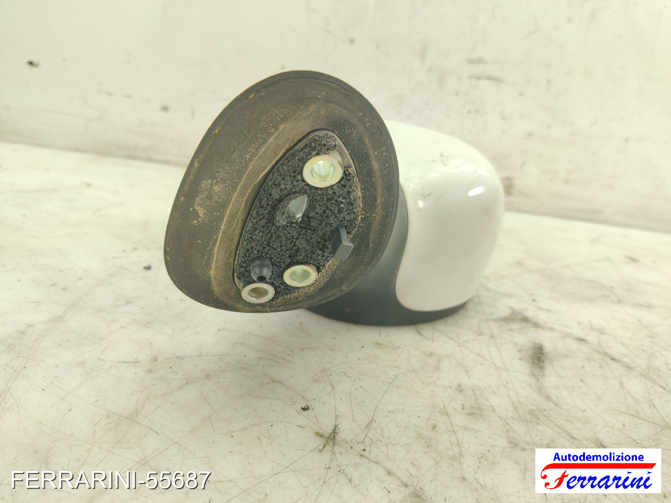 Specchietto Laterale FIAT PUNTO 199 2012-2023 destro, dx 296/A BIANCO DIVINO