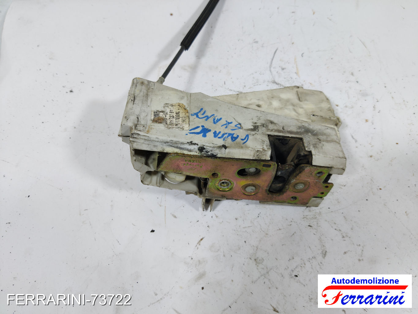 Serratura Porta VW SHARAN 7M6, 7M8, 7M9 1996-2000 sinistro, sx, frontale