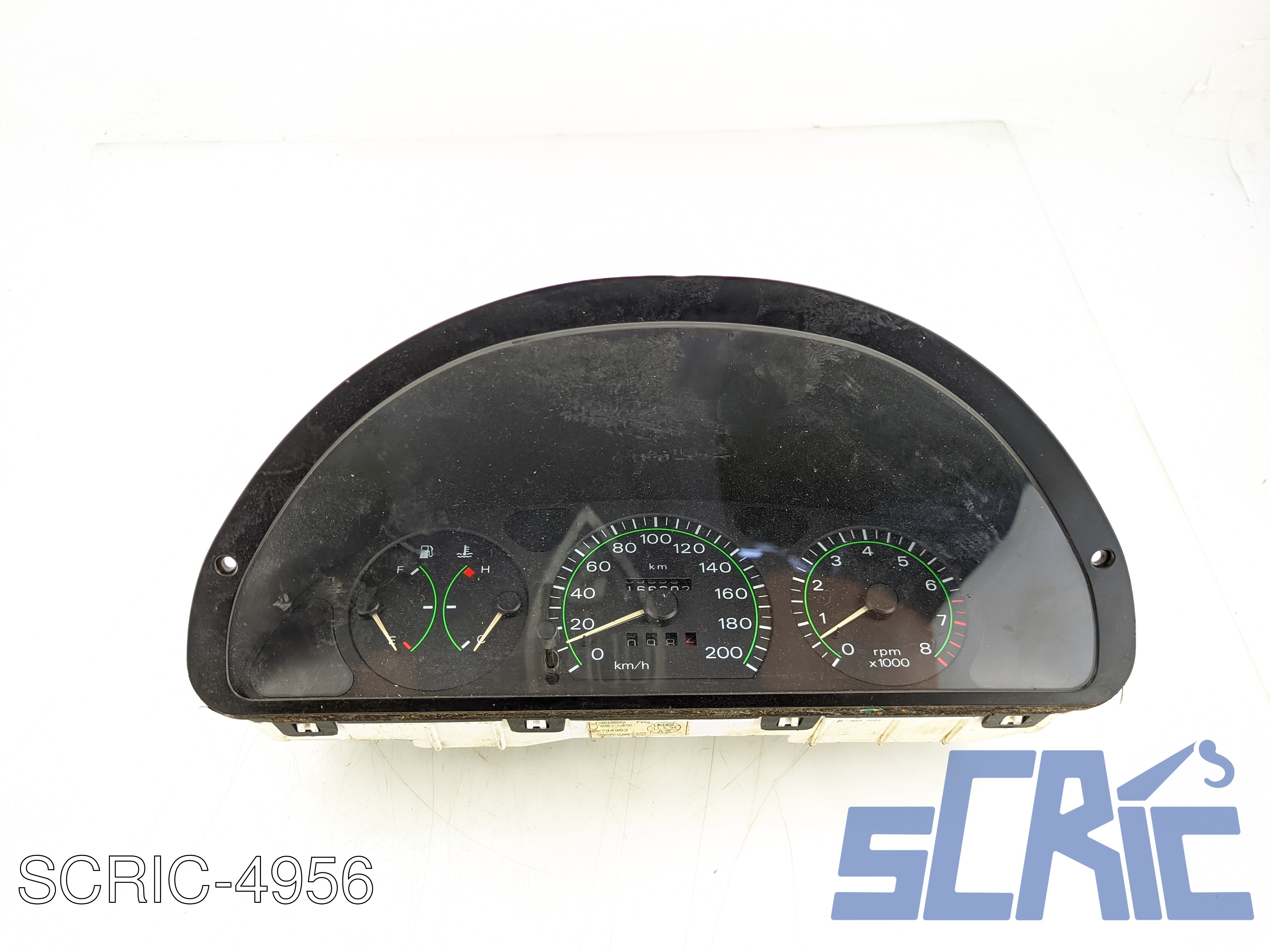 Quadro Contachilometri FIAT PUNTO 176 75 1.2 1993-1999 7744383, F10001005D000