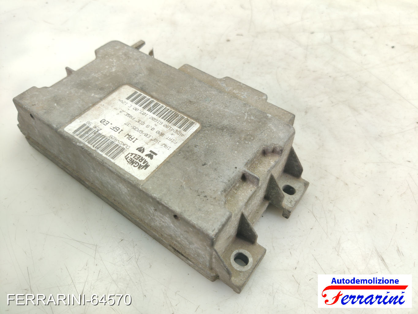 Centralina Motore FIAT CINQUECENTO 500 170 0.9 I.E S 1991-1999 46524180, 6A3537