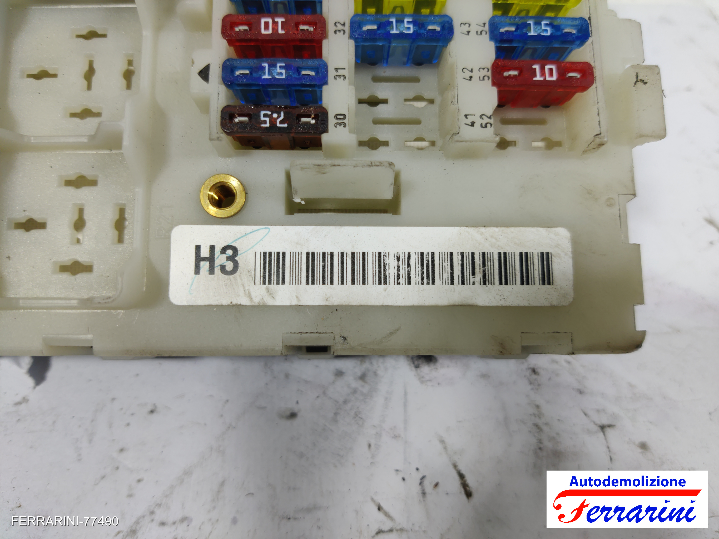 Fusibiliera Scatola Fusibili Body Computer FORD FOCUS SW DNW 1.8 TURBO DI/TDDI 6