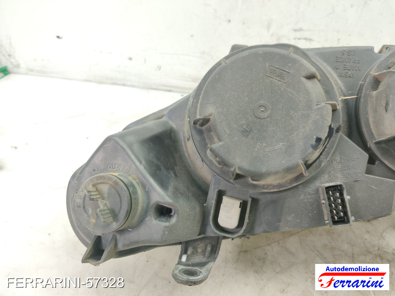 Faro Anteriore PEUGEOT 307 SW 3H 2002-2009 destro, dx 6205Z3, 6205ZR, 9641615680 8