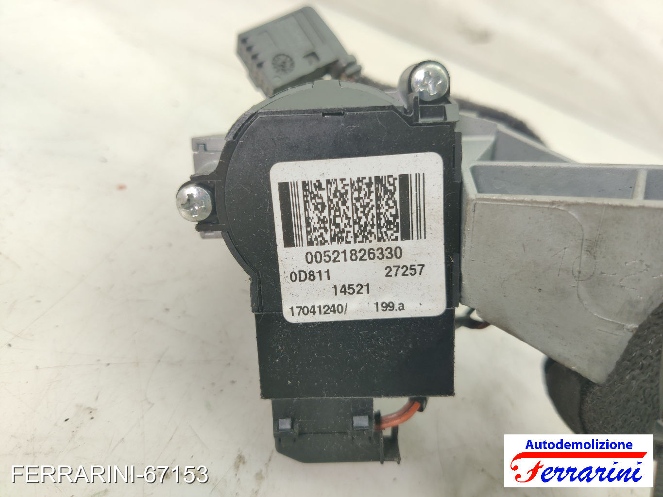 Bloccasterzo FIAT GRANDE PUNTO 199 2005-2009 52182633, 17041240, 51793074 10