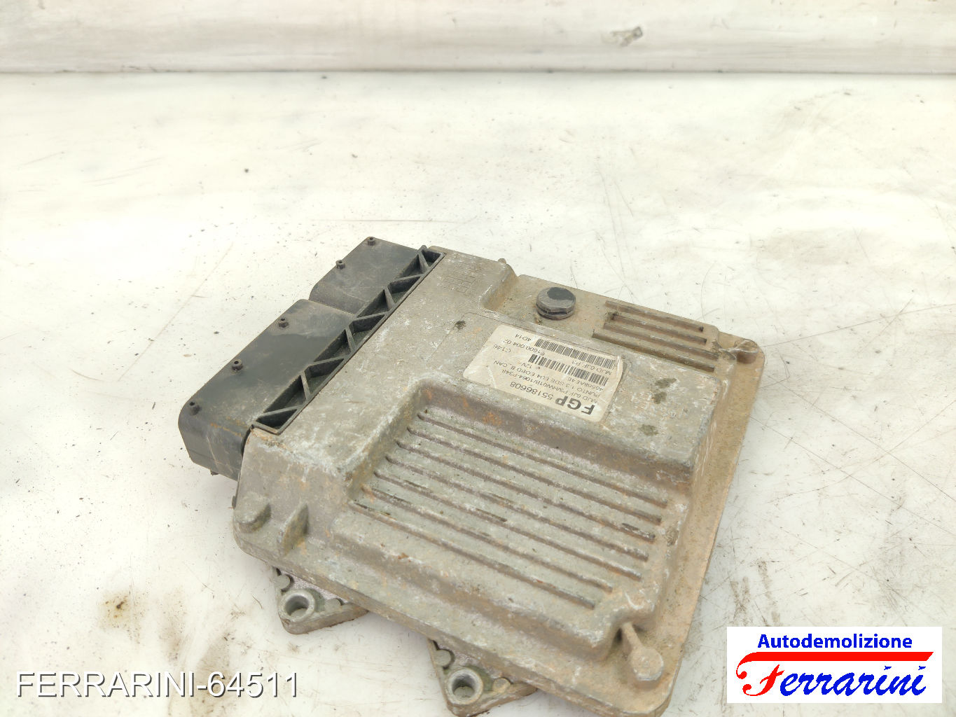 Centralina Motore FIAT PUNTO 188 1.3 JTD 16V 2003-2012 55186608, 055186608