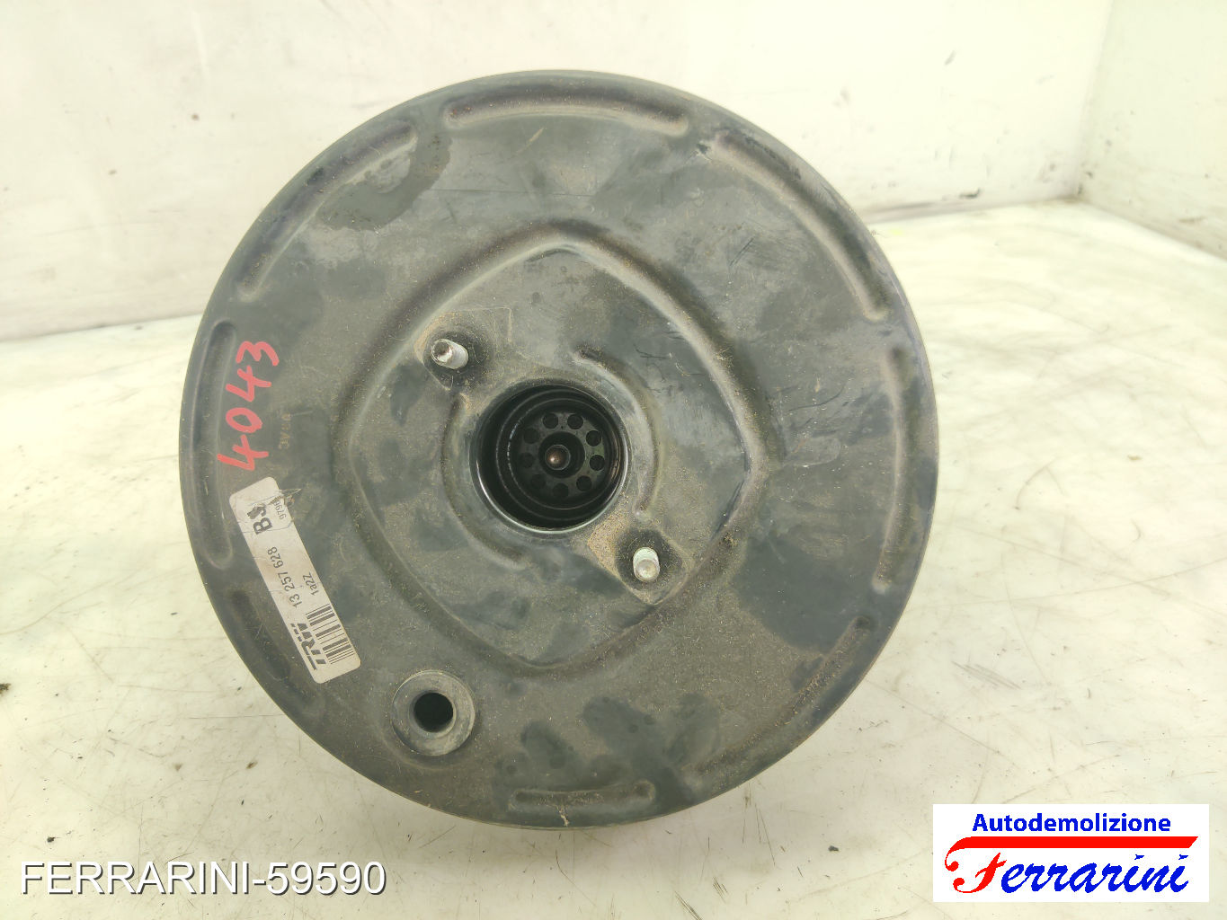Servofreno OPEL MERIVA B S10 1.3 CDTI 2010-2014 93168571, 544172, 13257628
