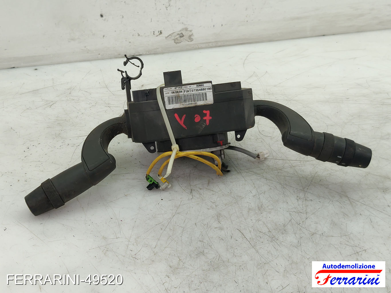 Devioluci LANCIA YPSILON 843 2003-2011 07354880190, 735488019, 09800