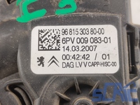 Pedale Acceleratore CITROEN C2 JM 1.1 2003-2012 9681530380, 1601T5, 6PV00908301