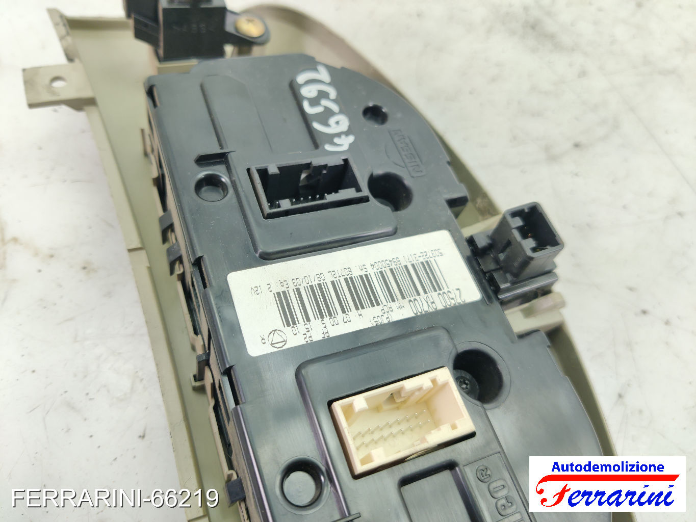 automatico Tastiera Clima NISSAN MICRA 3 K12 2003-2010 anteriore, frontale 10