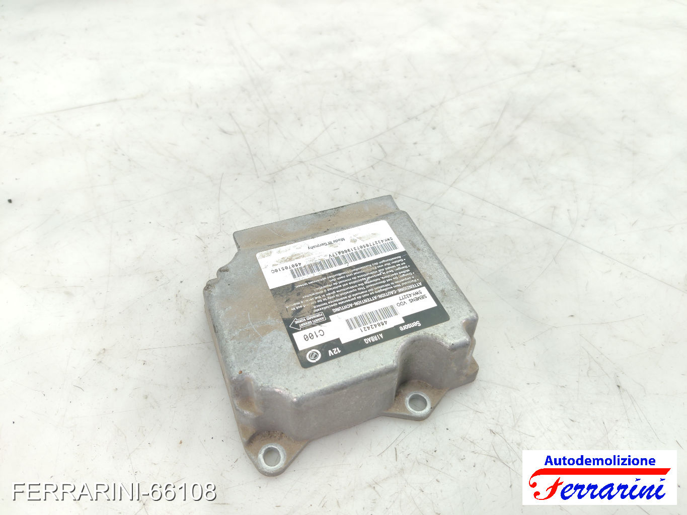 Centralina Airbag ALFA ROMEO 147 937 2004-2010 46842421, 5WK43277, 46070510C