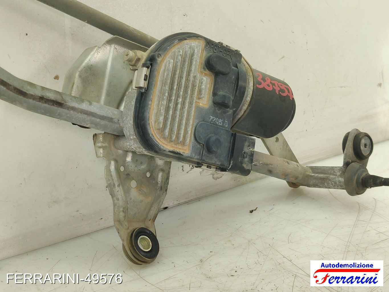 Spazzacqua Motorino Tergicristallo VW PASSAT VARIANT 3C5 2005-2009 anteriore 8