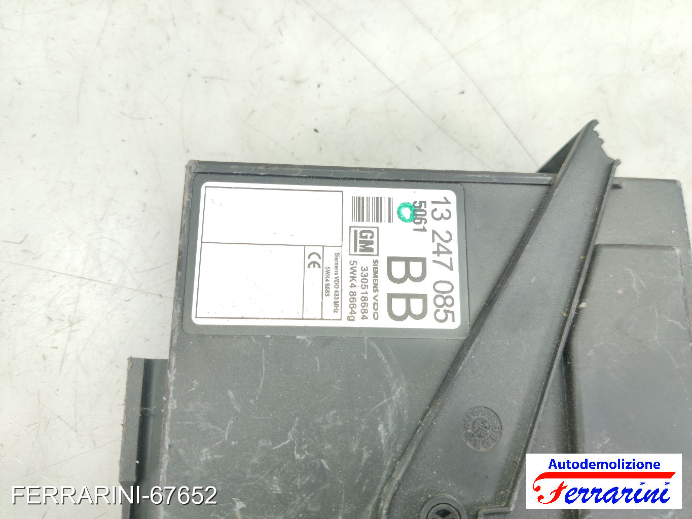 Kit Accensione OPEL MERIVA A X03 1.7 CDTI 2006-2010 98002896 7