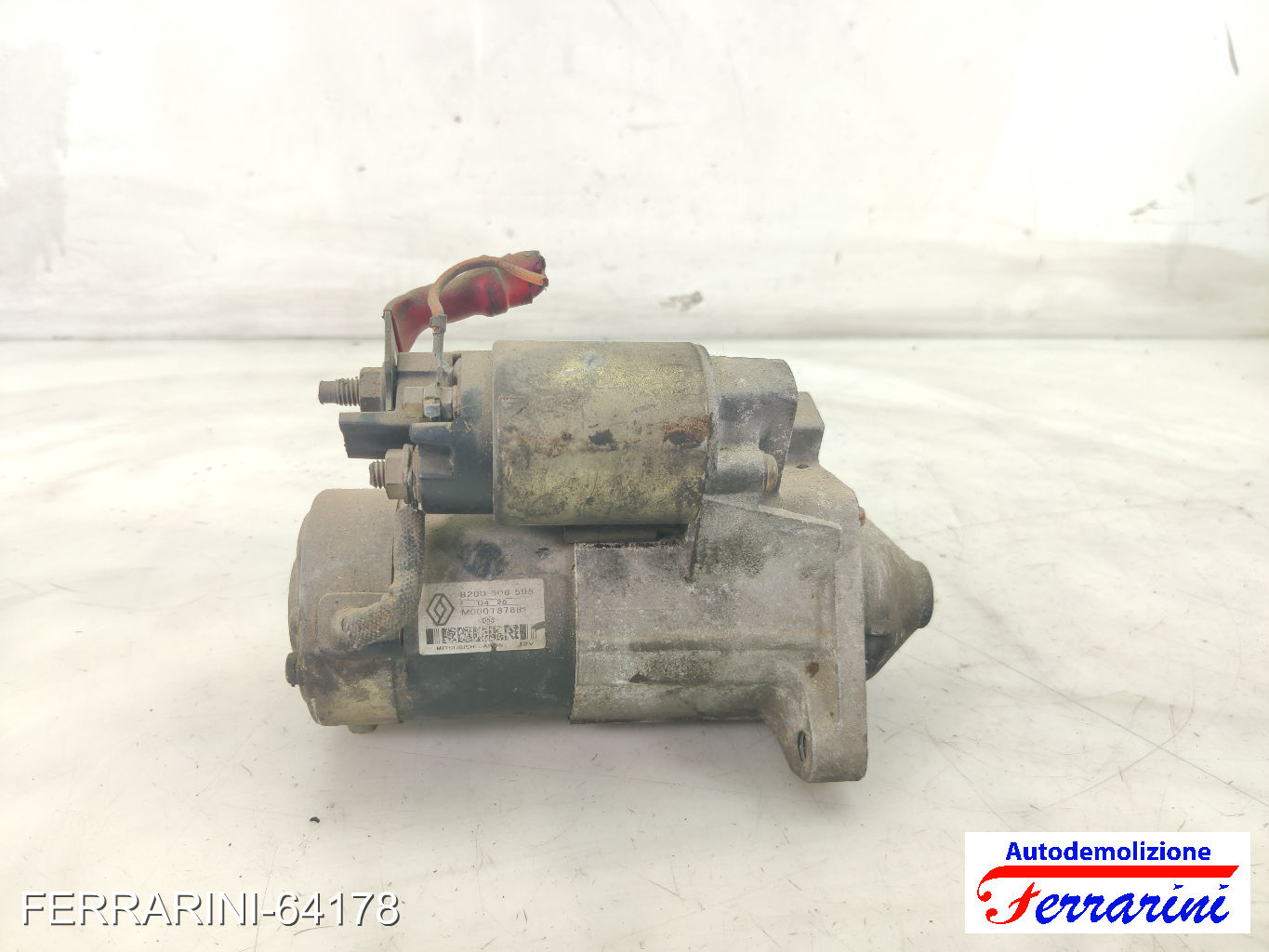 Motorino Avviamento CITROEN C2 JM 1.4 HDI 2003-2009 5802FG, 9688268480, 1213257
