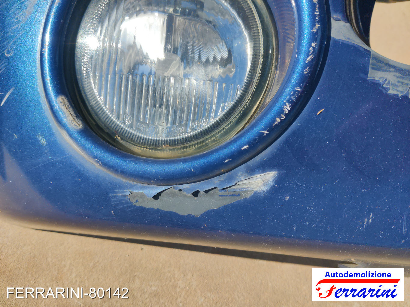 Paraurti RENAULT TWINGO 1 C06 1996-2007 Frontale 7700420889, 510201, 95102503