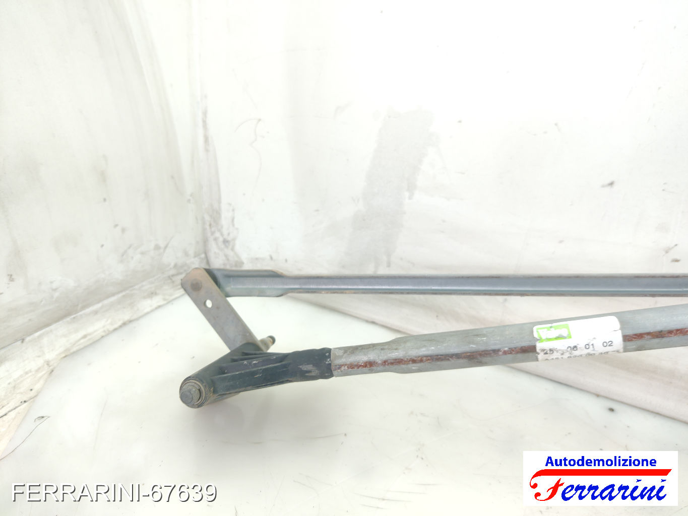 Spazzacqua Motorino Tergicristallo SMART FORTWO COUPE 451 2007-2023 anteriore