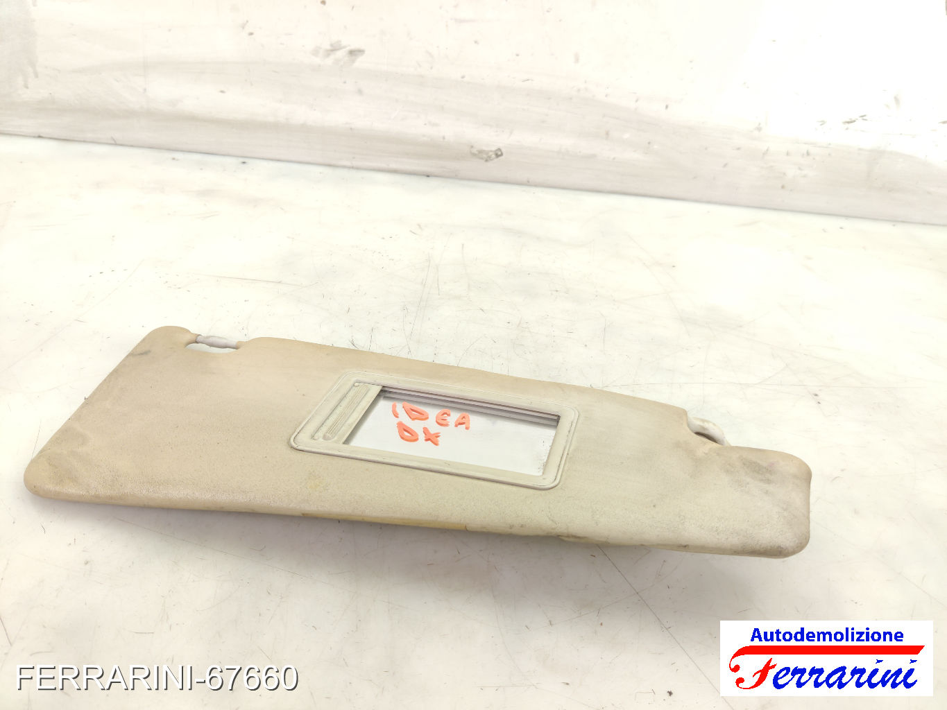Aletta Parasole FIAT IDEA 350 2004-2012 destro, dx 735361684 7