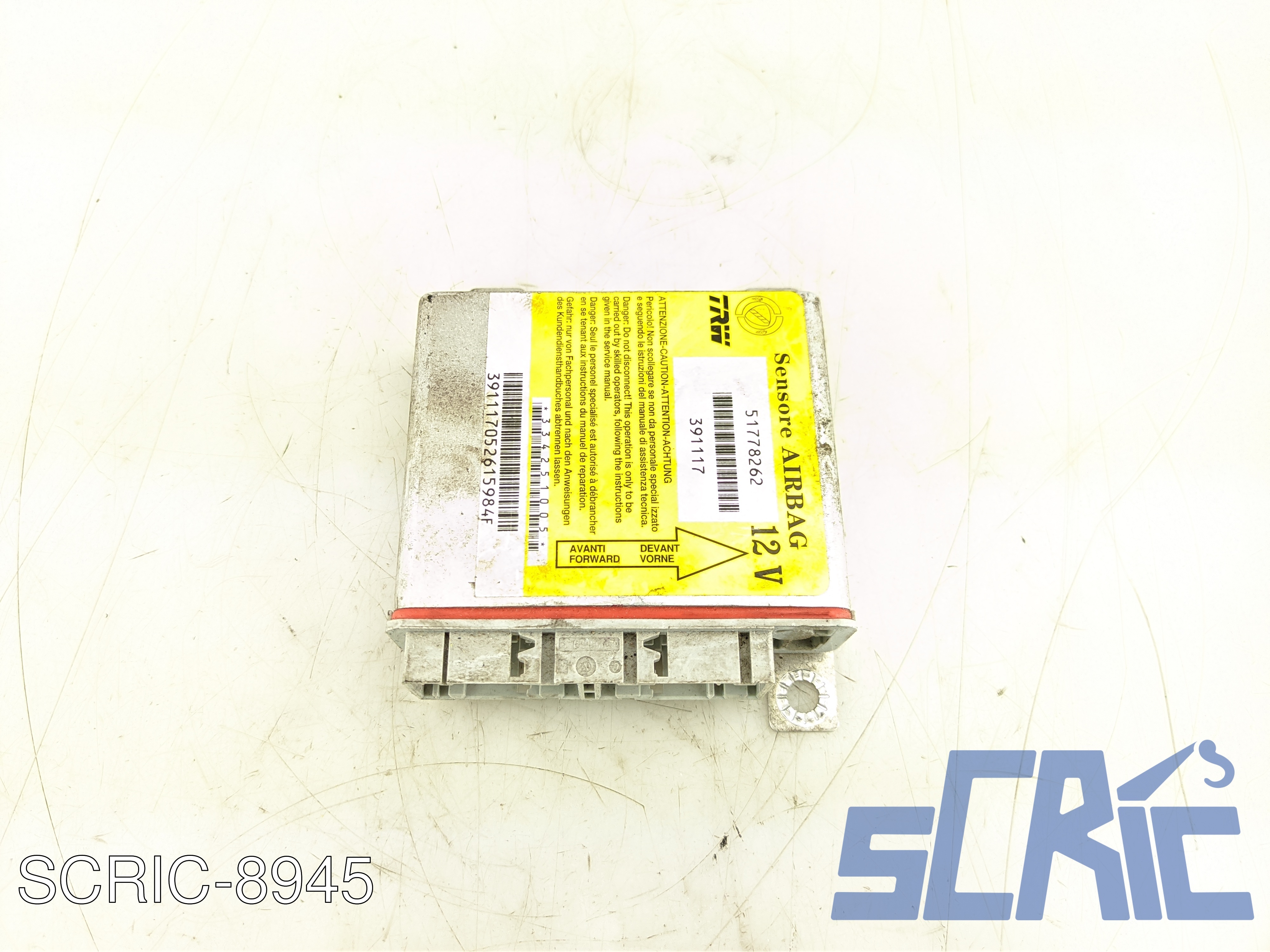 Centralina Airbag FIAT PANDA 169 2003-2012 51778262, 391117