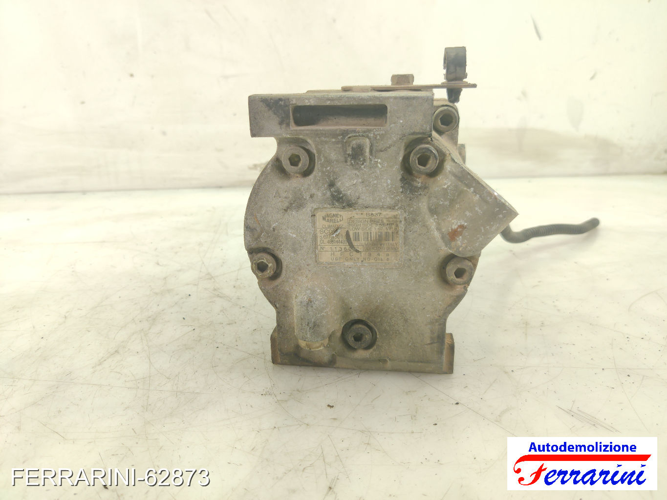 Compressore Clima FIAT BRAVA 182 1.2 16V 80 1998-2002 46514443, 46785773