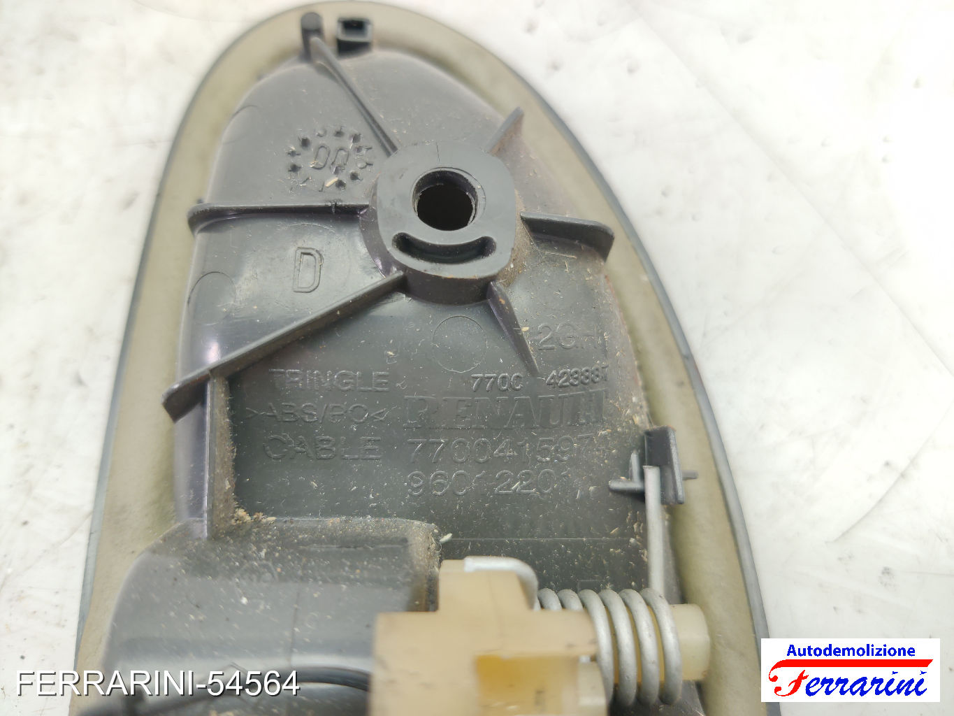 Maniglia Porta Interna RENAULT CLIO 2 BB, CB 1998-2010 destra, dx, frontale