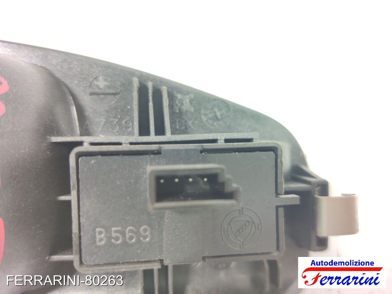 Maniglia Porta Interna LANCIA MUSA 350 2004-2012 destra, dx, posteriore, post