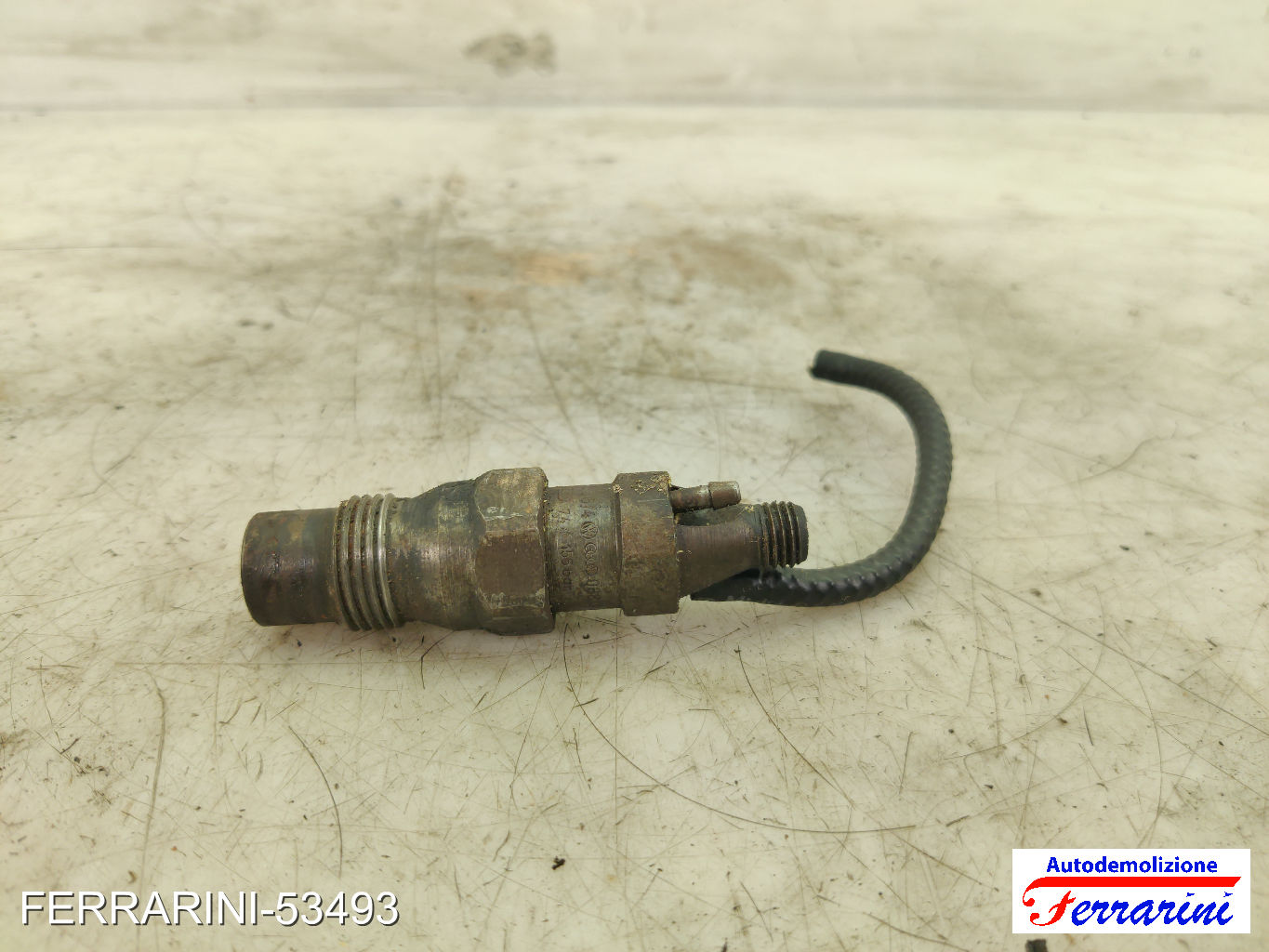 Iniettore VW GOLF 2 19E, 1G1 1.6 TD 1989-1991 068130201B, 0986430080 6