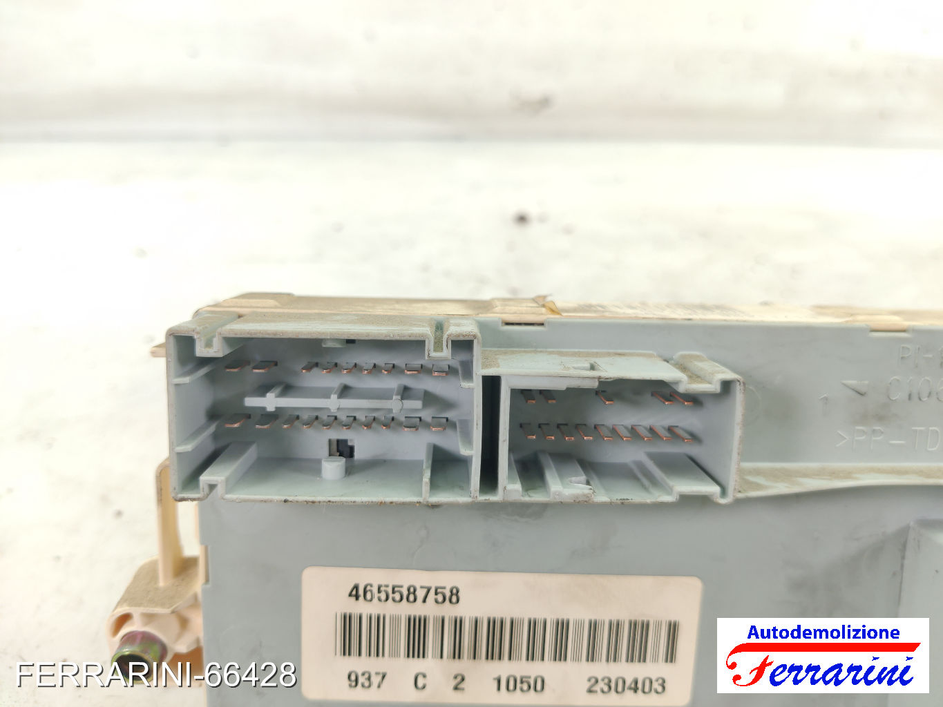 Body Computer ALFA ROMEO 147 937 1.6 16V T.SPARK 2001-2010 46558758, 51711428 6