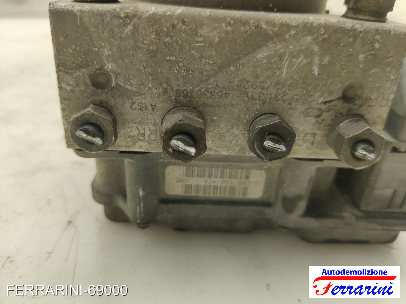 Centralina Pompa Abs FIAT PUNTO 188 1.2 16V 80 1999-2006 46836768, 468367686 11