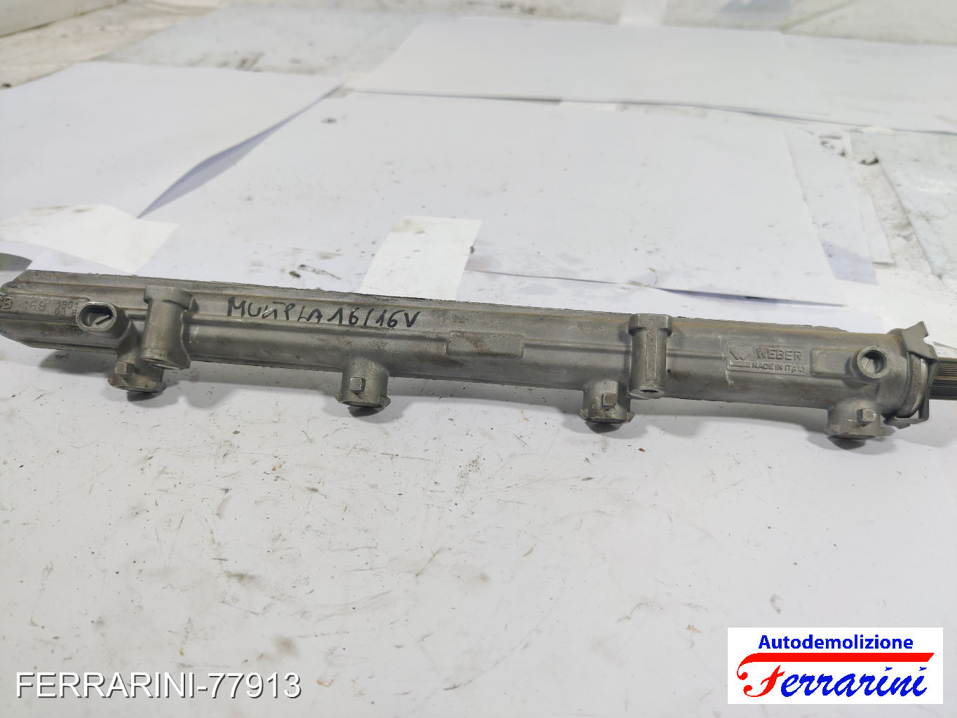 Flauto Iniettori FIAT MULTIPLA 186 1.6 16V BIPOWER 2001-2010