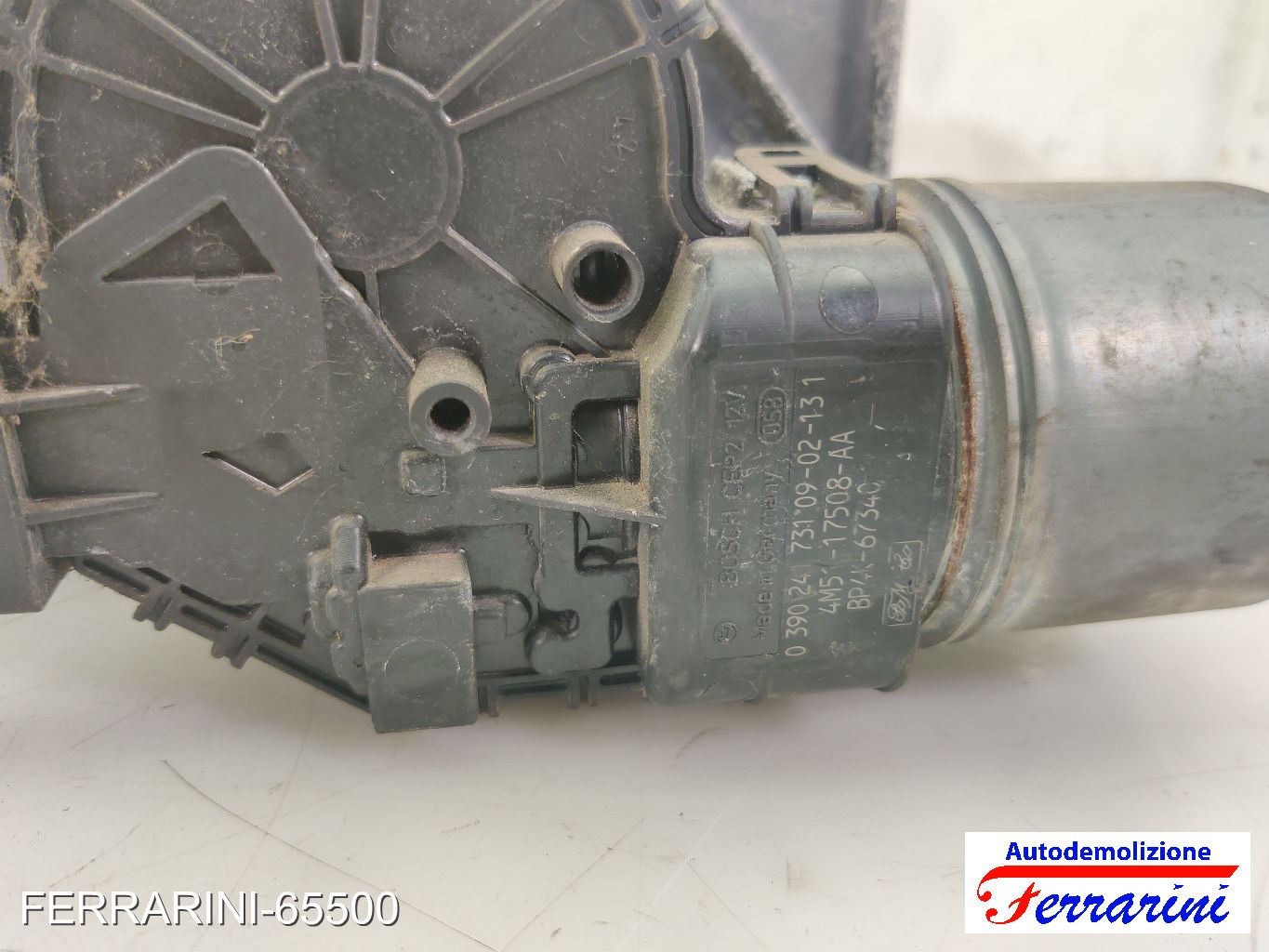 Spazzacqua Motorino Tergicristallo RENAULT SCENIC 2 JM0/1 2005-2008 anteriore 6