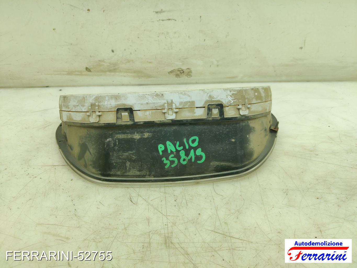 Quadro Contachilometri FIAT PALIO WEEKEND 171, 173, 178, 373, 374 1.9 JTD 9