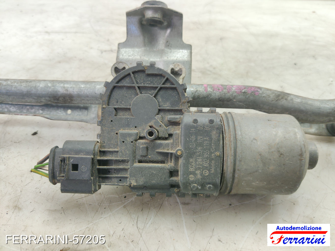 Spazzacqua Motorino Tergicristallo VW POLO 6C1, 6R1 2009-2023 anteriore 10