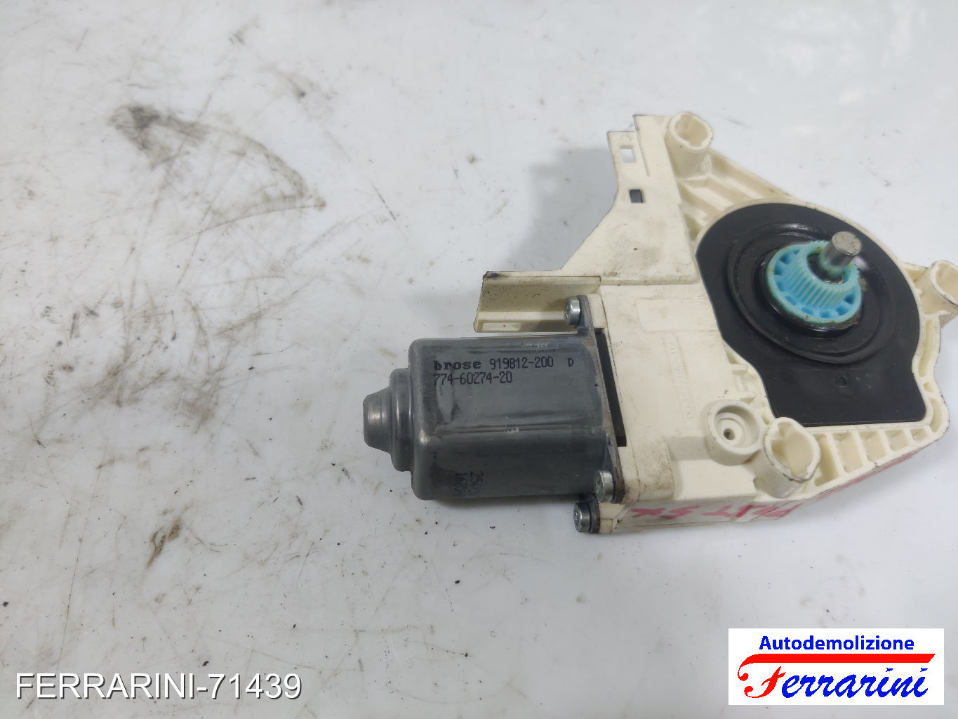 Motorino Alzavetro MERCEDES CLASSE A W168 A 170 CDI 2001-2004 8K0959811A 8