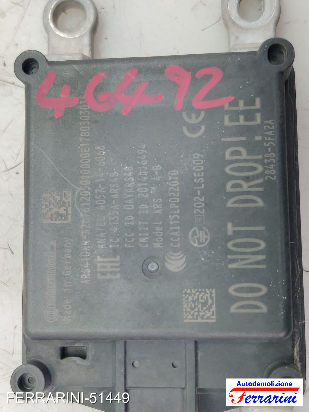 Sensore radar Modulo radar distanza NISSAN QASHQAI 2 J11 2013-2023 284385FA2A