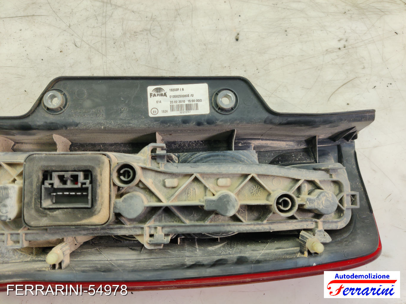 Fanalino Stop Posteriore CITROEN NEMO AA 2008-2010 sinistro, sx, posteriore