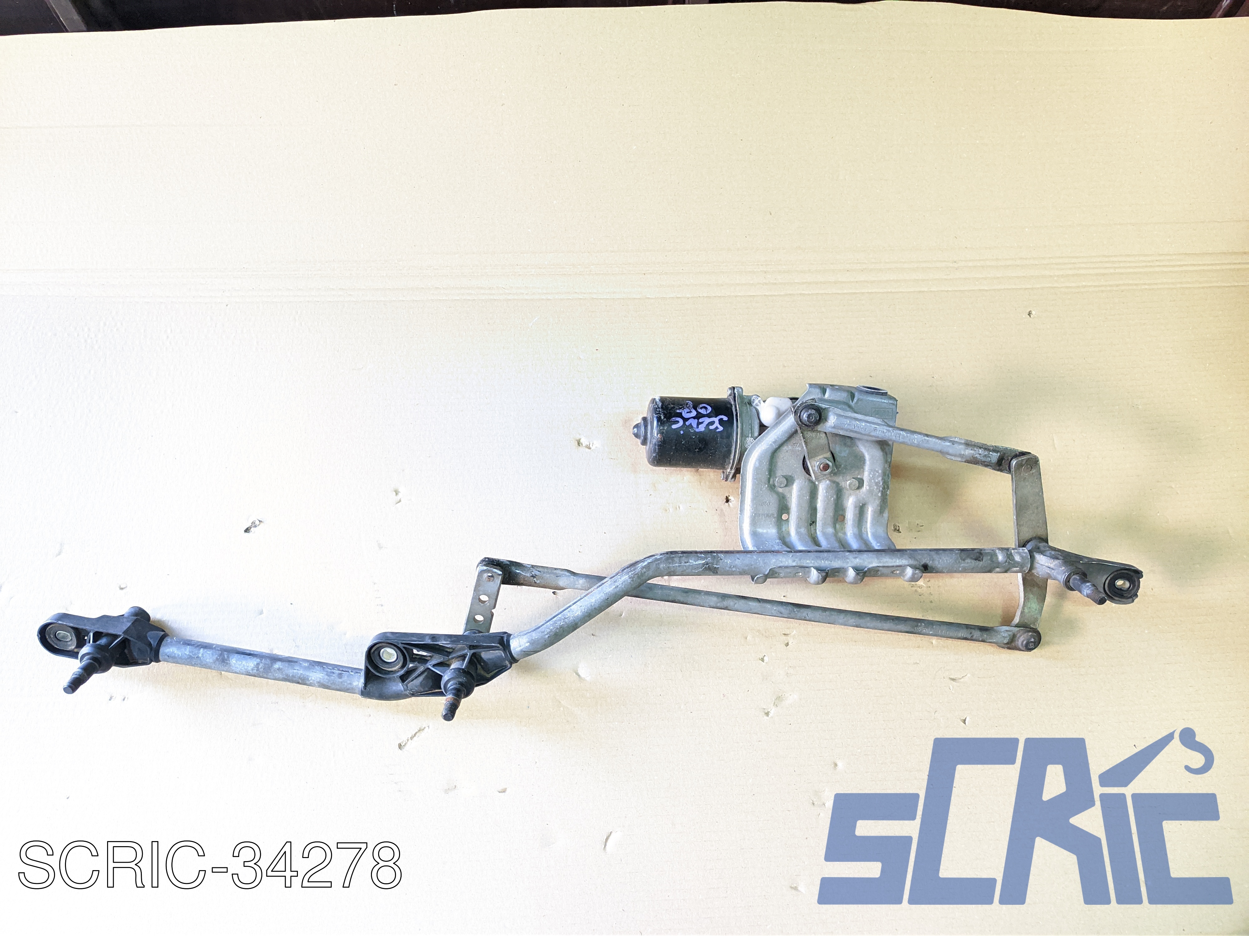 Spazzacqua Motorino Tergicristallo RENAULT SCENIC 2 JM0/1 2005-2008 anteriore