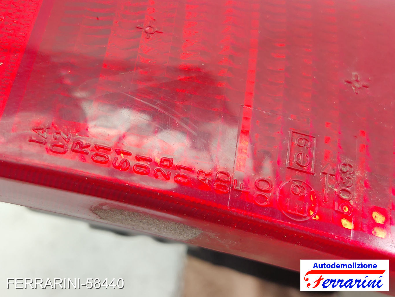 Fanalino Stop Posteriore OPEL CORSA B S93 1996-2000 destro, dx, posteriore, post