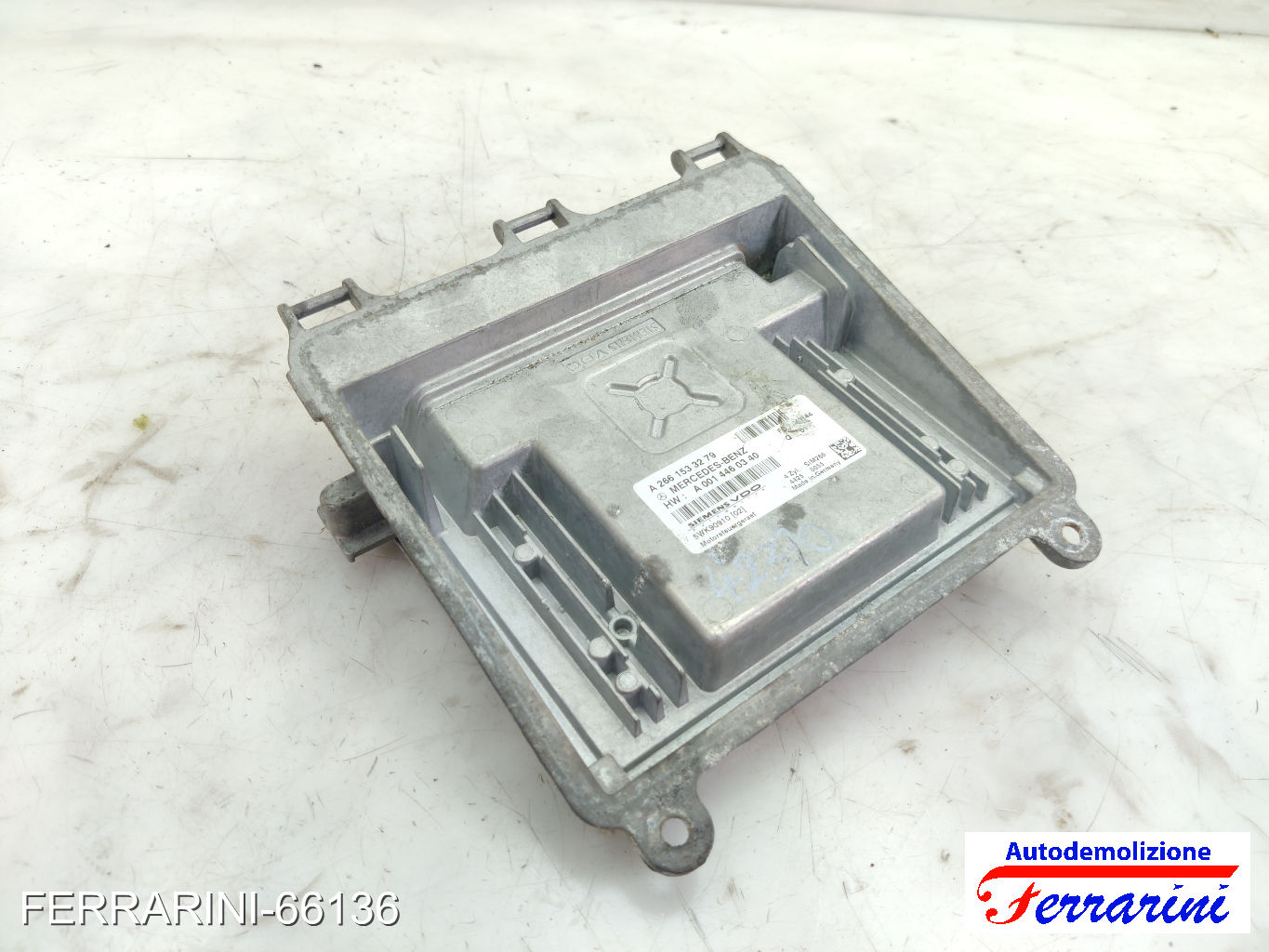 Centralina Motore MERCEDES CLASSE A W169 A 150 2004-2012 A2661533279