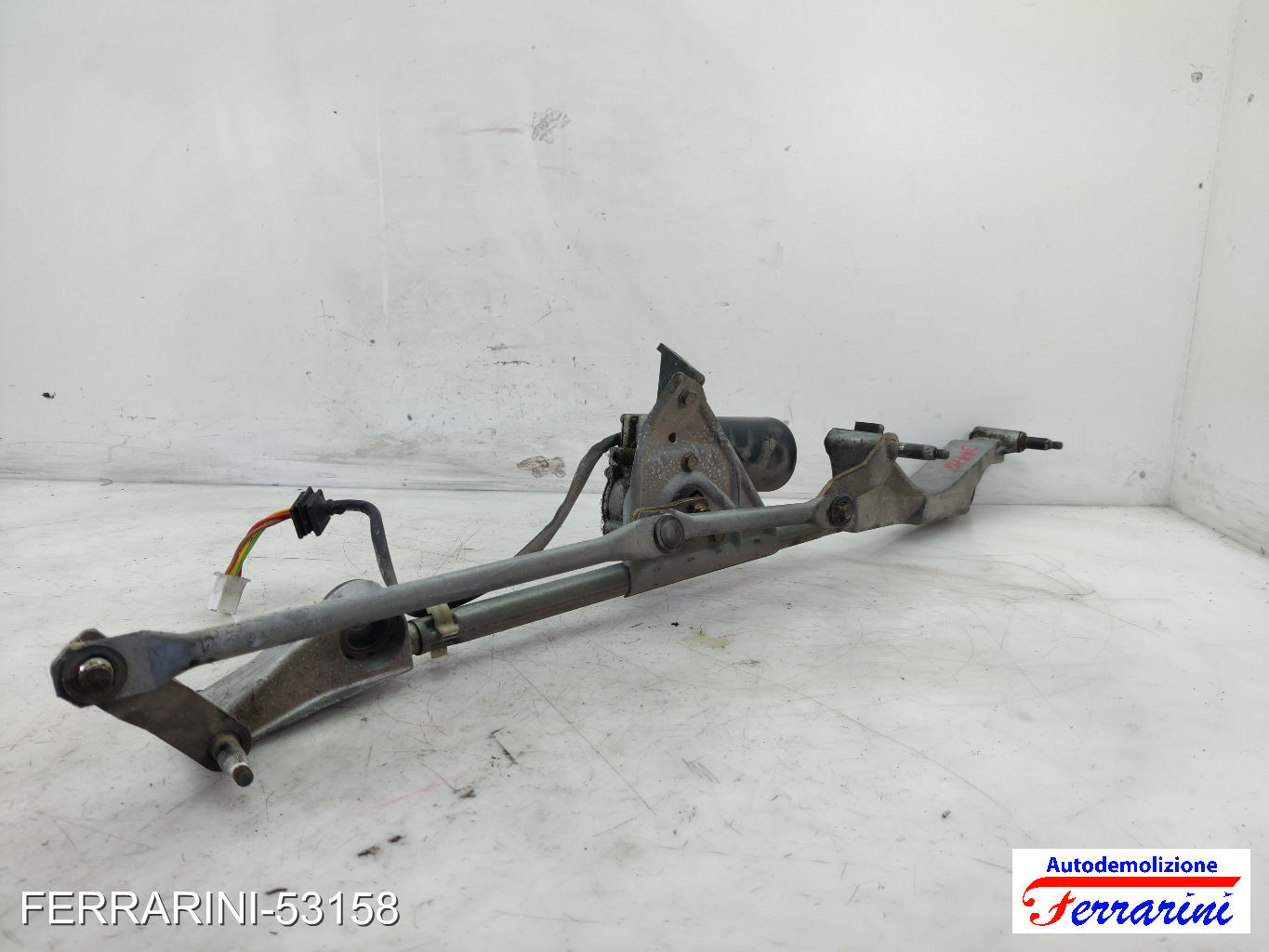 Spazzacqua Motorino Tergicristallo MERCEDES CLASSE C W203 2000-2007 anteriore 6