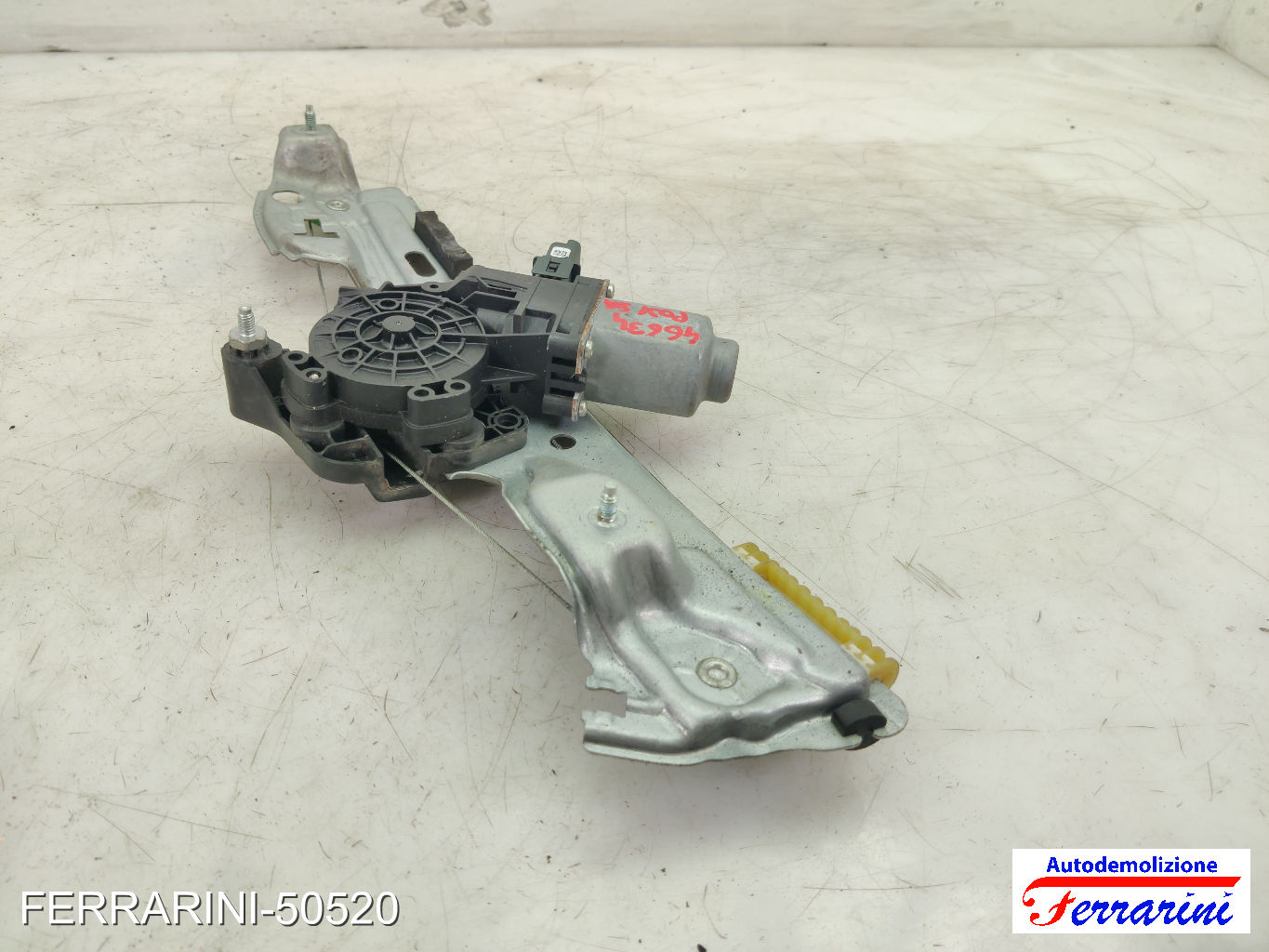 Alzavetro RENAULT MEGANE 4 B9A M N 2015-2023 sinistro, sx, posteriore, post