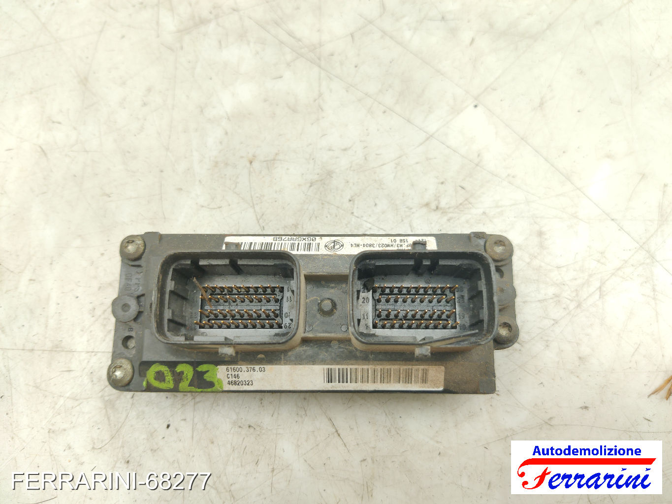 Centralina Motore FIAT PUNTO 188 1.2 60 2000-2009 46820323, 188A4000, IAW59FM3 9