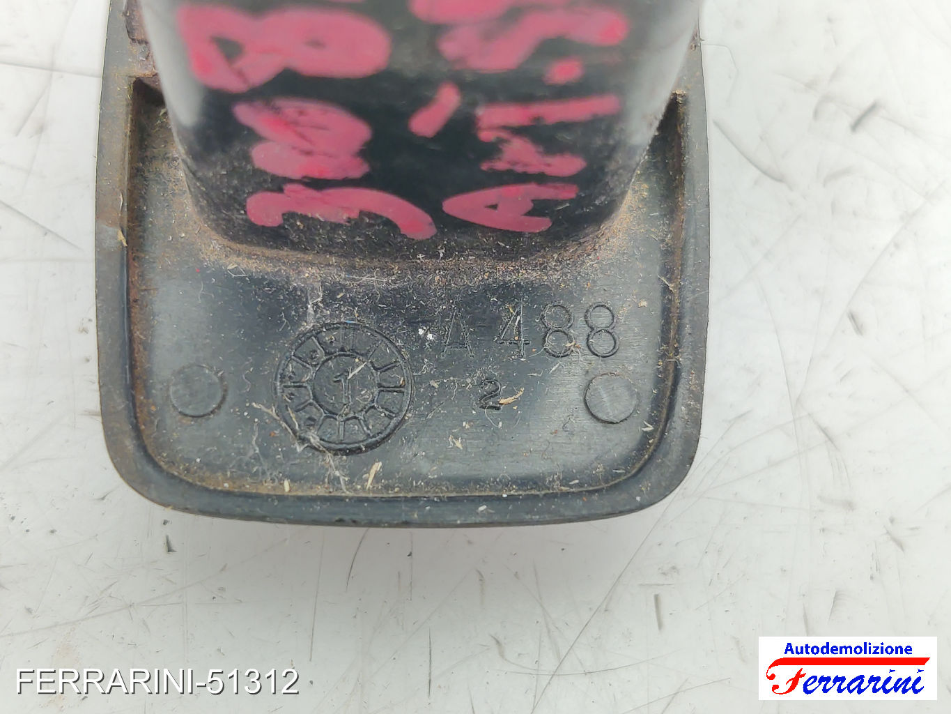 Frutto Serratura Sportello FIAT PANDA 141 1992-1996 Sinistra