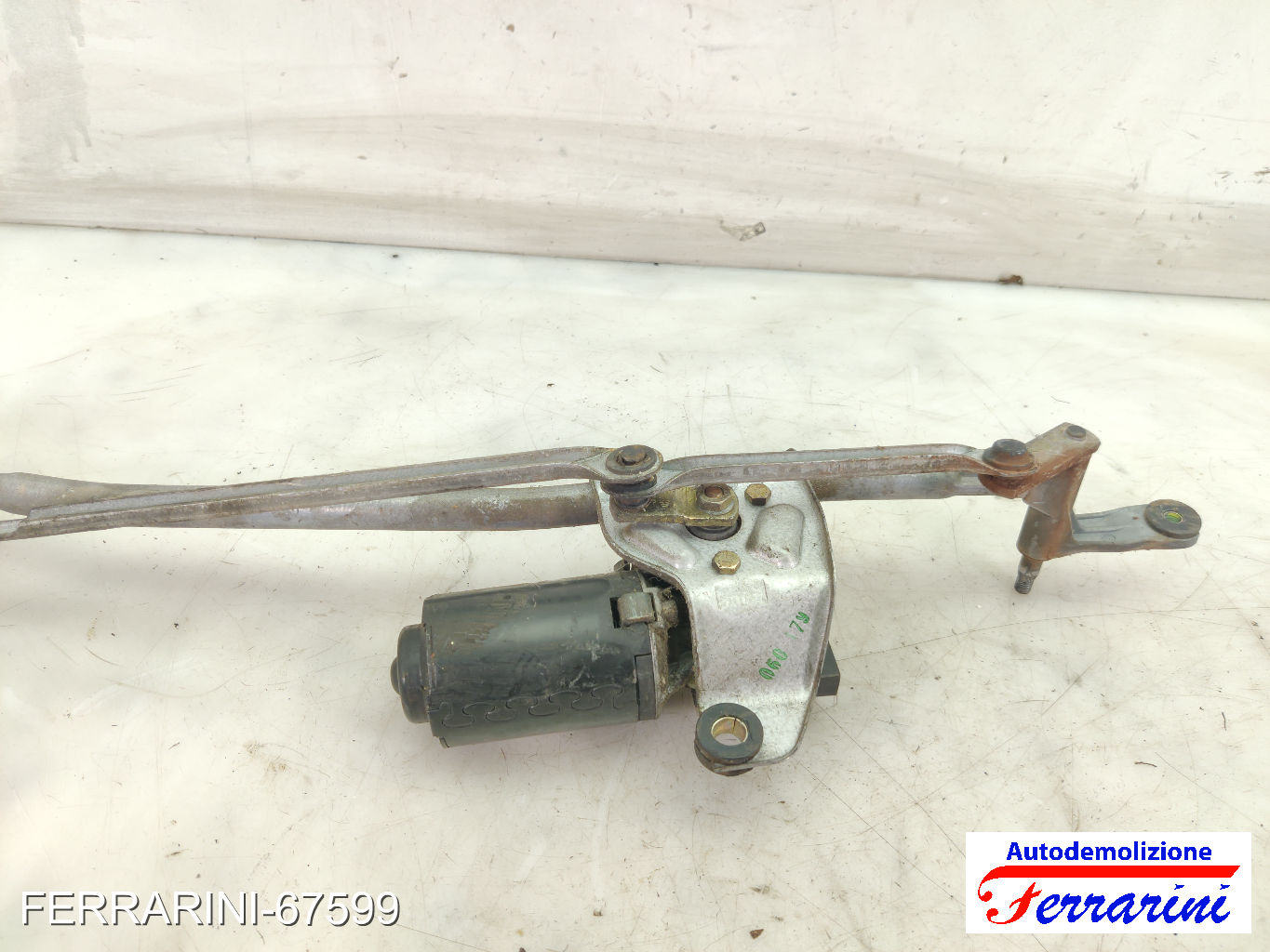 Spazzacqua Motorino Tergicristallo LANCIA LYBRA SW 839 1999-2001 anteriore 6
