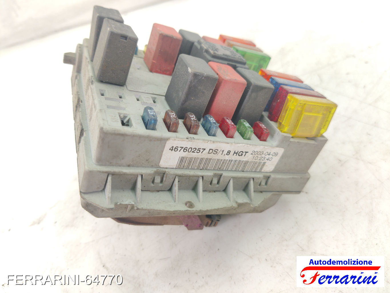 Fusibiliera Scatola Fusibili Body Computer FIAT PUNTO 188 1.9 JTD 2001-2012 9