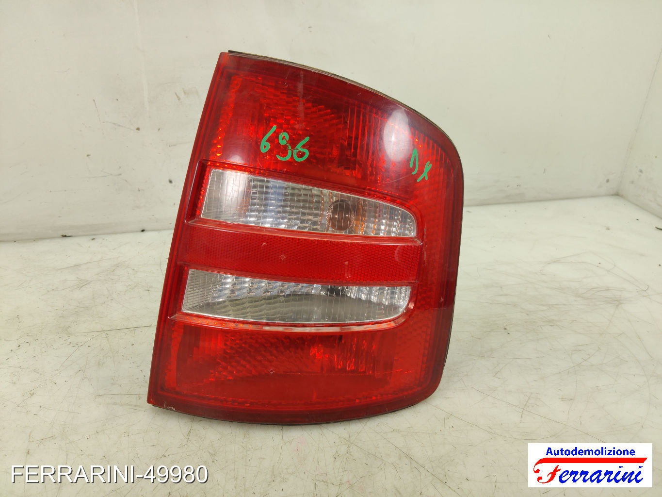 Fanalino Stop Posteriore SKODA FABIA 1 COMBI 6Y5 2000-2007 destro, dx 6Y9945111B