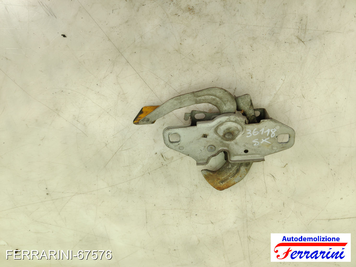 Serratura Cofano Anteriore MINI - R50, R53 2003-2006 51237132755