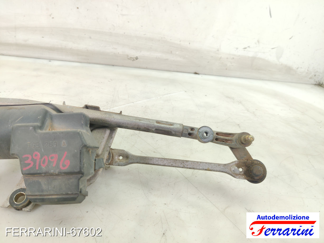 Spazzacqua Motorino Tergicristallo LANCIA Y 840 1996-2003 anteriore, frontale 7