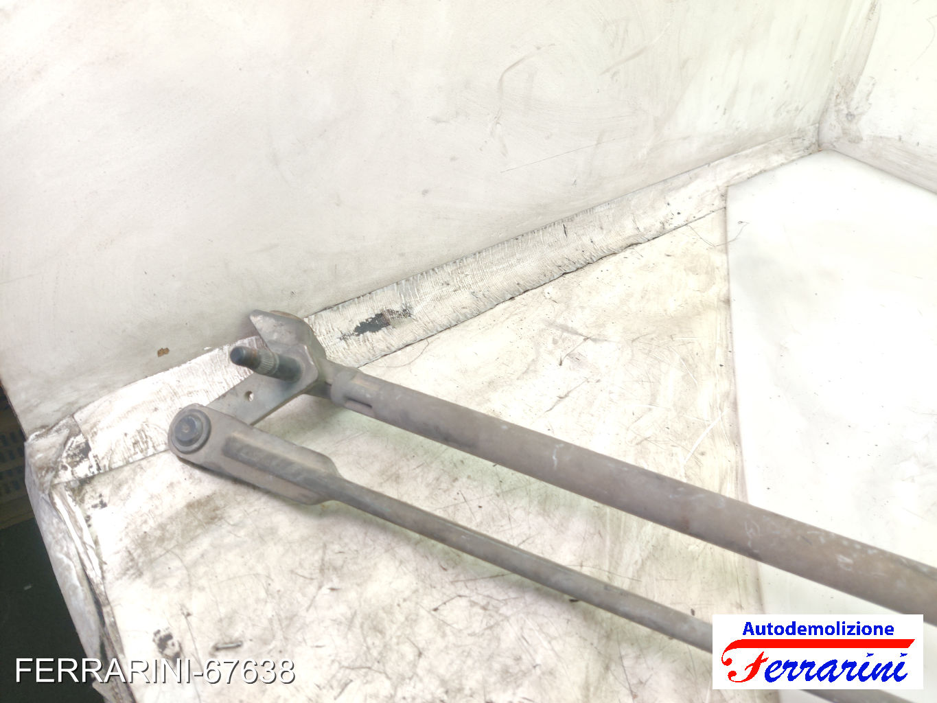 Spazzacqua Motorino Tergicristallo CITROEN C4 LC 2004-2011 anteriore, frontale