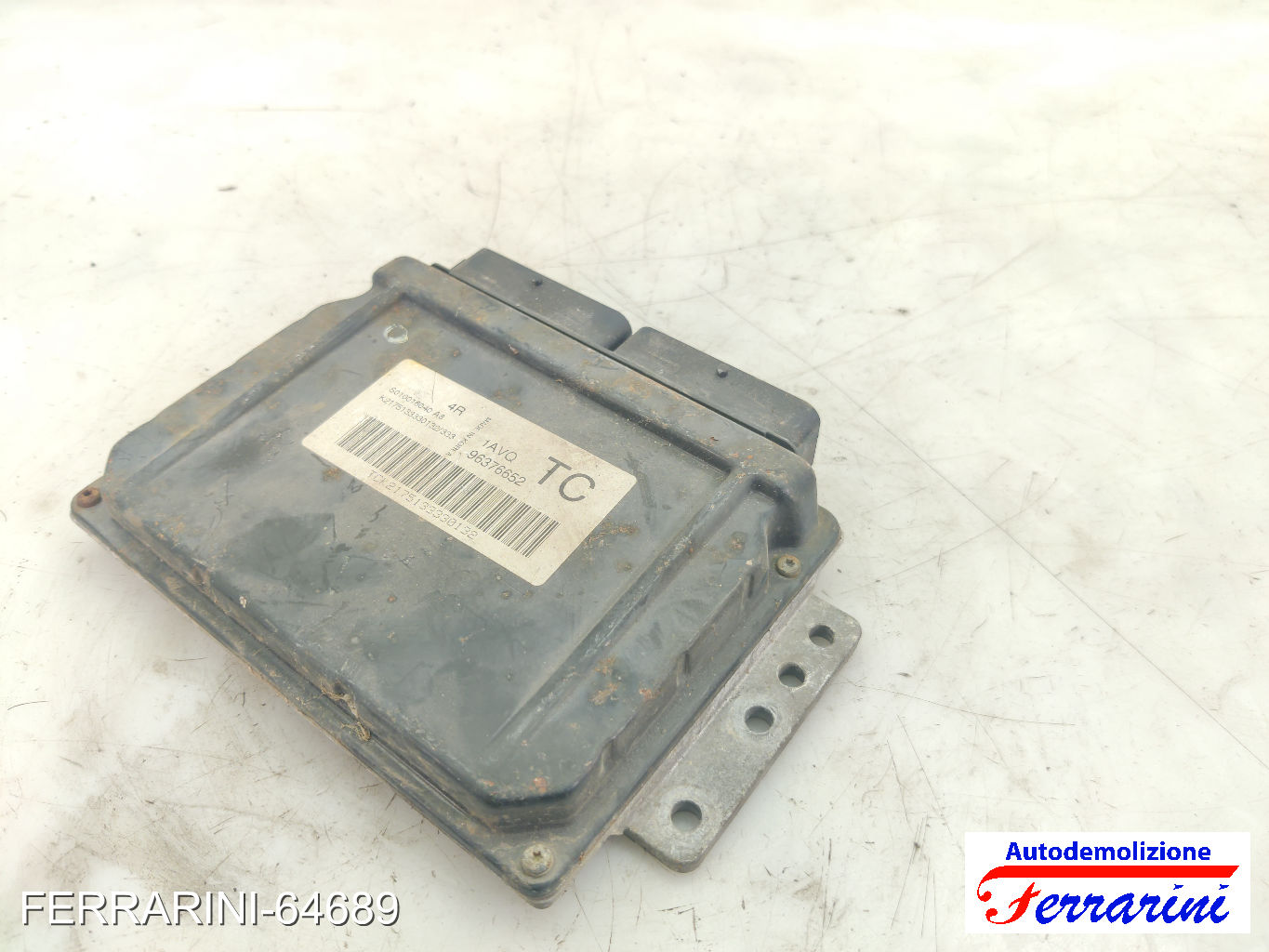 Centralina Motore DAEWOO KALOS KLAS 1.2 2003-2005 96376652, K2175133330132